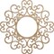 Ekena Millwork Reims Wood Fretwork Pierced Ceiling Medallion, Red Oak, 18"OD x 6 7/8"ID x 3/8"T CMWP18X18X0375RERO - alternate 1
